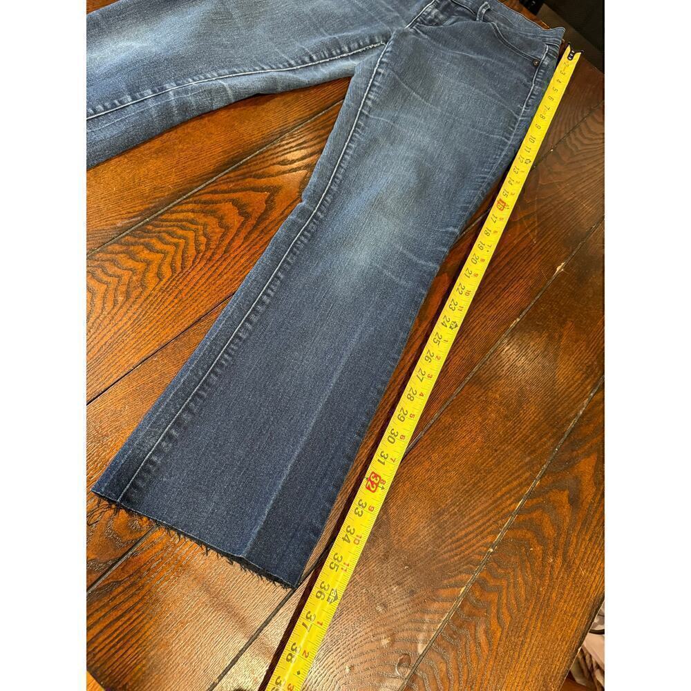 Ann Taylor LOFT  modern sexy western coastal, cowgirl bootcut jeans size 28 - Picture 4 of 9